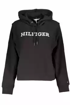 BLUZA DAMSKA TOMMY HILFIGER BEZ ZAMKU CZARNA Odzież obuwie dodatki Galanteria i dodatki