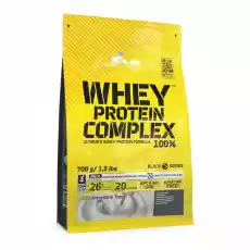 Olimp Whey Protein Complex 100 700g o smaku czekoladowym Sport i rekreacja Odżywki i suplementy