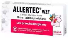 Allertec WZF 001g x 10 tabletek Zdrowie i uroda Zdrowie Leki Alergia