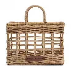 Serwetnik Rustic Rattan Riviera Maison 18x10x14cm Dom i ogród Wyposażenie wnętrz Dekoracja