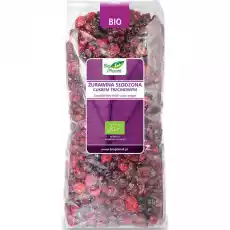 Żurawina Słodzona Cukrem Trzcinowym Bio 1 kg Bio Planet Artykuły Spożywcze