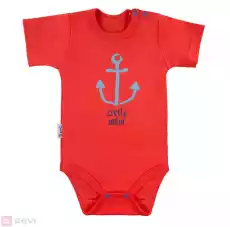 Body krótki rękaw Little Sailor Ewa Klucze czerwony Odzież obuwie dodatki Bielizna damska