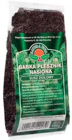 Natura Wita Babka Płesznik Nasiona 100G Artykuły Spożywcze Produkty sypkie