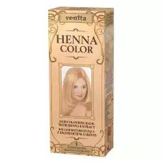 Henna Color balsam koloryzujący z ekstraktem z henny 1 Słoneczny Blond 75ml Zdrowie i uroda Kosmetyki i akcesoria Pielęgnacja i stylizacja włosów Farby i szampony koloryzujące