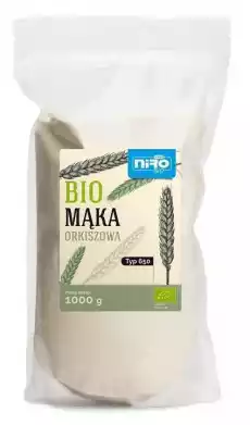 Niro Mąka orkiszowa typ 650 BIO 1 kg Artykuły Spożywcze Produkty sypkie