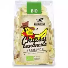 Bio Planet Chipsy bananowe słodzone 150 g Bio Artykuły Spożywcze Bakalie i suszone owoce