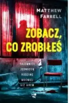 Zobacz co zrobiłeś Książki Kryminał sensacja thriller horror