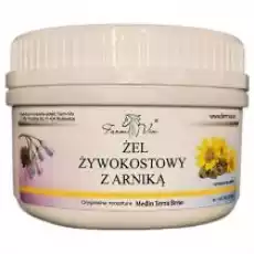 FarmVix Żel żywokostowy z arniką 350 ml Zdrowie i uroda Zdrowie Apteczki i materiały opatrunkowe