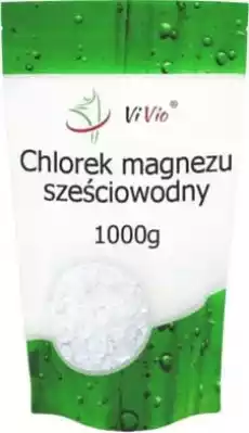 Chlorek magnezu sześciowodny 1000g VIVIO Zdrowie i uroda Zdrowie Witaminy minerały suplementy diety