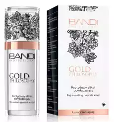 Bandi Gold Philosophy peptydowy eliksir odmładzający 30ml Zdrowie i uroda Kosmetyki i akcesoria Pielęgnacja twarzy Serum do twarzy