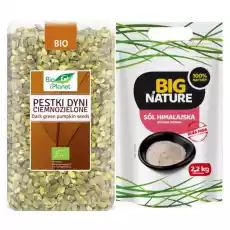 Pestki Dyni Ciemnozielone Bio 1 kg Bio Planet Sól Himalajska Różowa Drobna 22 kg Big Nature Artykuły Spożywcze