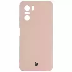 Etui Bizon Case Silicone do Xiaomi Mi 11i Poco F3 jasnoróżowe Telefony i akcesoria Akcesoria telefoniczne Folie ochronne