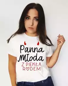 koszulka na wieczór panieński Odzież obuwie dodatki Odzież damska Tshirty i koszulki damskie