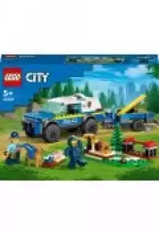 LEGO City Szkolenie psów policyjnych w terenie 60369 Dla dziecka Zabawki Klocki