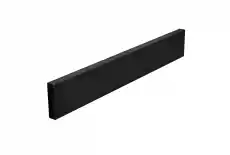 Cokół konglomerat kwarcowy Technistone Gobi Black 7cm Dom i ogród