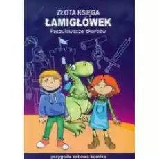 Przygoda zabawa komiks Złota księga łamigłówek Poszukiwacze skarbów Książki Komiksy