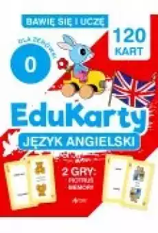 EduKarty Język angielski dla zerówki Książki Dla dzieci