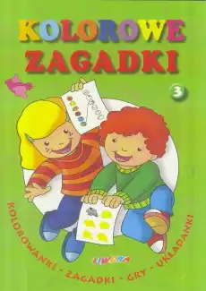 Kolorowe zagadki nr3 Książki Dla dzieci