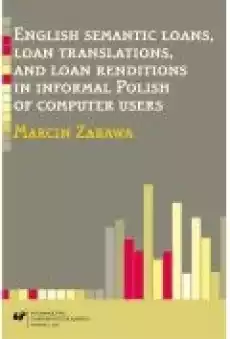 English semantic loans loan translations and Książki Literatura obca