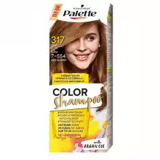 Schwarzkopf Palette Color Shampoo szampon koloryzujący do włosów do 24 myć 317 7554 Orzechowy Blond Zdrowie i uroda Kosmetyki i akcesoria Pielęgnacja i stylizacja włosów Farby i szampony koloryzujące