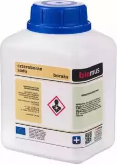 Czteroboran sodu dziesięciowodny Boraks Borax 500g BIOMUS Zdrowie i uroda