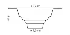 Lejek uniwersalny Presto ø 10 cm Tescoma Dom i ogród