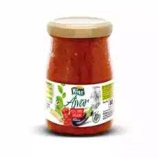 Ajvar Pasta z Papryki i Bakłażana 370 ml Kier Artykuły Spożywcze