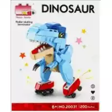 Klocki konstrukcyjne Dino 200el MEGA CREATIVE 526061 Dla dziecka Zabawki Klocki