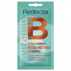 Perfecta Beauty Vitamin proB5 skoncentrowana maskaodżywka witaminowa 8ml Zdrowie i uroda Kosmetyki i akcesoria Pielęgnacja twarzy Maseczki