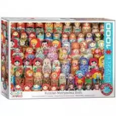 Puzzle 1000 el Russian Matryoshka Dolls Eurographics Dla dziecka Zabawki Puzzle