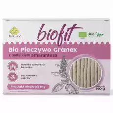 Pieczywo Chrupkie z Amarantusem Bez Dodatku Cukru Bio 140 g Granex Artykuły Spożywcze