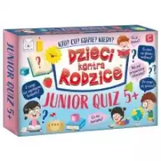 Dzieci kontra Rodzice Junior Quiz Gry Gry planszowe