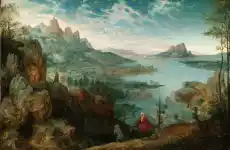 Reprodukcja Landscape with the flight into Egypt Pieter Bruegel Dom i ogród Wyposażenie wnętrz Dekoracja Obrazy i plakaty