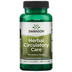 Swanson FS Herbal Circulatory Care 60 kaps Zdrowie i uroda Zdrowie Witaminy minerały suplementy diety