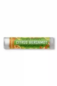 Naturalny balsam do ust Citrus Bergamot Zdrowie i uroda Kosmetyki i akcesoria Kosmetyki naturalne