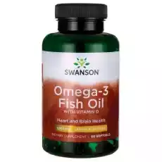 Omega3 Witamina D3 60 kaps Zdrowie i uroda