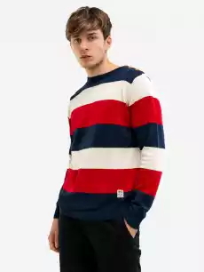 Sweter Męski Wielokolorowy Catch Multi Stripe Odzież obuwie dodatki Odzież męska Bluzy męskie