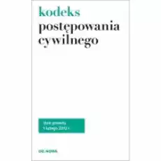 Kodeks Postępowania Cywilnego Książki Prawo akty prawne