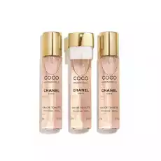 CHANEL Coco Mademoiselle EDP spray 20ml 3x20ml refill Zdrowie i uroda Perfumy i wody Zapachy damskie Perfumy i wody damskie