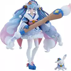 Figurka Character Vocal Series 01 Hatsune Miku Figma Snow Miku Serene Winter Ver Dom i ogród Wyposażenie wnętrz Dekoracja Figurki dekoracyjne Figurki kolekcjonerskie