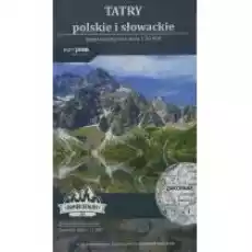 Map tur eco Tatry pol i słowackie150 000 Książki Literatura podróżnicza