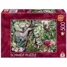 Puzzle 500 Rodzina koali Schmidt Dla dziecka Zabawki Puzzle