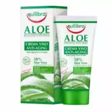 Equilibra Aloe AntiAging Face Cream aloesowy przeciwstarzeniowy krem do twarzy 50 ml Zdrowie i uroda Kosmetyki i akcesoria Pielęgnacja twarzy