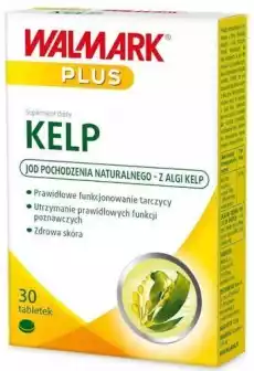 KELP x 30 tabletek Sport i rekreacja Odżywki i suplementy Witaminy i minerały