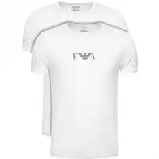 TSHIRT MĘSKI EMPORIO ARMANI 111267 CC715 BIAŁY 2 PACK STRETCH Odzież obuwie dodatki Odzież męska