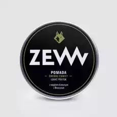 Pomada do włosów z węglem drzewnym ZEW for men 100ml Zdrowie i uroda Kosmetyki i akcesoria Kosmetyki dla mężczyzn Męskie kosmetyki do pielęgnacji włosów