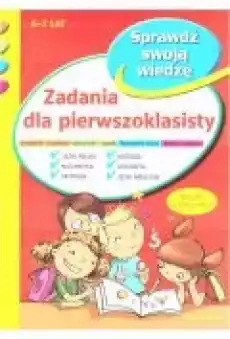 Zadania dla pierwszoklasisty Książki Dla dzieci