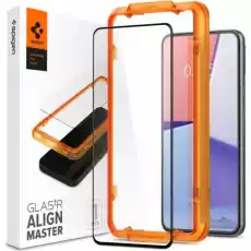 Szkło do etui Spigen GlastR FC AM 1Pack do Google Pixel 8 z czarną ramką Telefony i akcesoria Akcesoria telefoniczne Folie ochronne