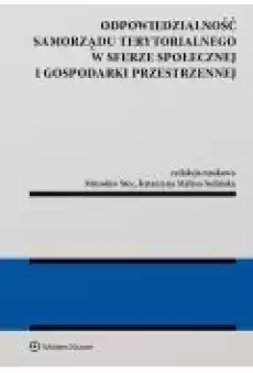 Odpowiedzialność samorządu terytorialnego Książki Prawo akty prawne