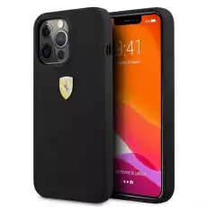 Ferrari FESSIHCP13LBK iPhone 13 Pro 13 61 czarnyblack hardcase Silicone Telefony i akcesoria Akcesoria telefoniczne Etui